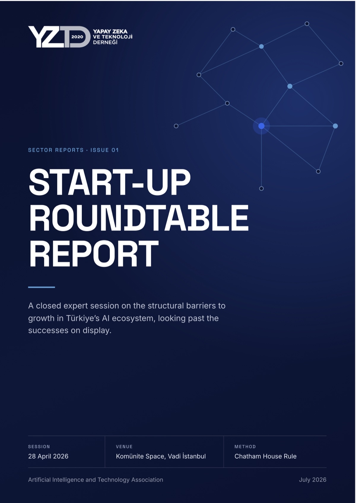 Start-Up Roundtable Report cover