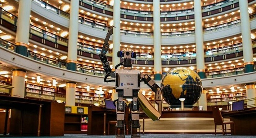 Millet Kütüphanesi Yapay Zeka Robot